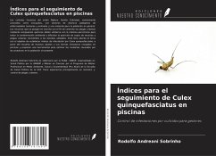 Índices para el seguimiento de Culex quinquefasciatus en piscinas - Andreani Sobrinho, Rodolfo