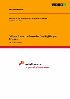 Cover Söldnerfrauen im Tross des Dreißigjährigen Krieges