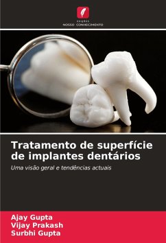 Cover Tratamento de superfície de implantes dentários