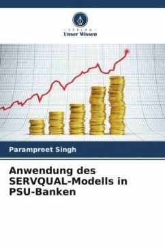 Cover Anwendung des SERVQUAL-Modells in PSU-Banken