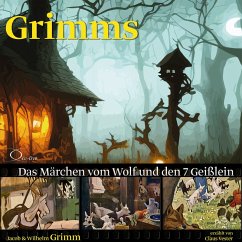 Cover Das Märchen vom Wolf und den 7 Geißlein (MP3-Download)