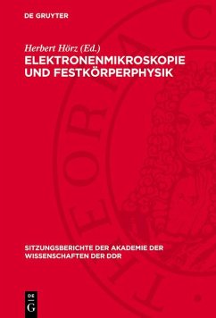 Cover Elektronenmikroskopie und Festkörperphysik (eBook, PDF)