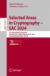 Selected Areas in Cryptography - SAC... - Bild 1