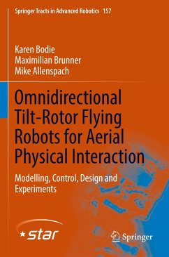 Cover Omnidirectional Tilt-Rotor Flying Robots for Aerial Physical Interaction