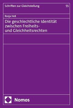 Cover Die geschlechtliche Identität zwischen Freiheits- und Gleichheitsrechten