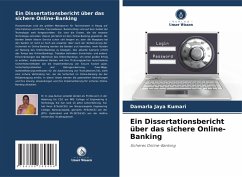 Cover Ein Dissertationsbericht über das sichere Online-Banking
