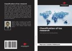 Classification of tax research