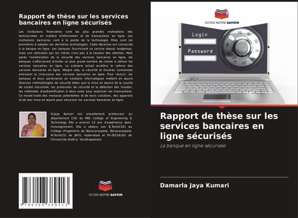 Rapport de thèse sur les services bancaires en ligne sécurisés Rapport de thèse sur les services bancaires en ligne sécurisés