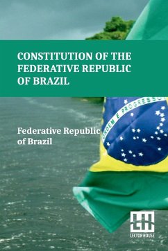 Cover Constitution Of The Federative Republic Of Brazil