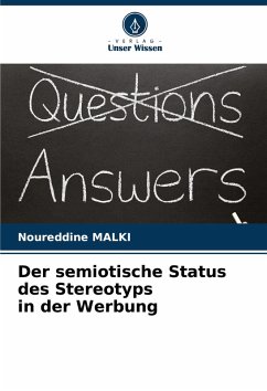 Der semiotische Status des Stereotyps in der Werbung - MALKI, Noureddine