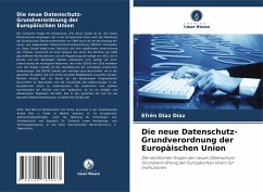 Die neue Datenschutz-Grundverordnung der Europäischen Union - Díaz Díaz, Efrén