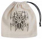 Vampire Beige & black Basic Dice Bag