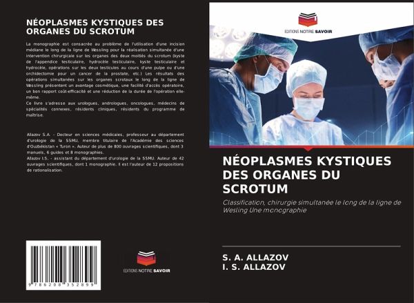 NÉOPLASMES KYSTIQUES DES ORGANES DU SCROTUM