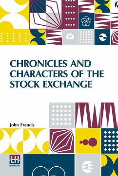 Cover Chronicles And Characters Of The Stock Exchange