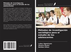 Cover Métodos de investigación sociológica para el estudio de los adolescentes