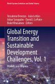 Global Energy Transition and Sustainable Development Challenges, Vol. 1 (eBook, PDF)