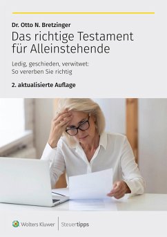 Cover Das richtige Testament für Alleinstehende (eBook, ePUB)