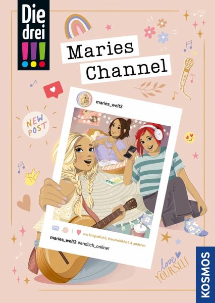 Die drei !!!, Maries Channel, #endlich_online (drei Ausrufezeichen) (eBook, PDF)