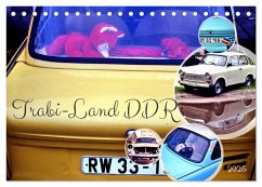 Trabi-Land DDR (Tischkalender 2025 DIN A5 quer), CALVENDO Monatskalender