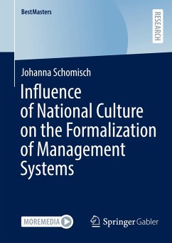 Influence of National Culture on the Formalization of Management Systems - Schomisch, Johanna