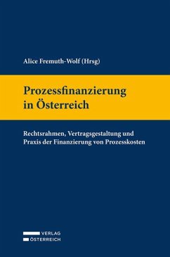 Cover Prozessfinanzierung in Österreich