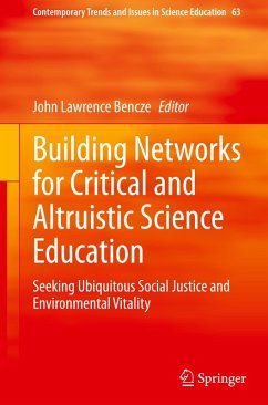 Cover Building Networks for Critical and Altruistic Science Education