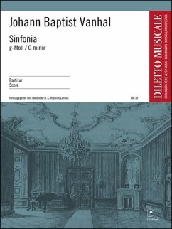 Cover Sinfonia g-Moll für Orchester Partitur
