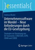 Unternehmenssoftware im Wandel - Neue Anforderungen durch die EU-Gesetzgebung (eBook, PDF)
