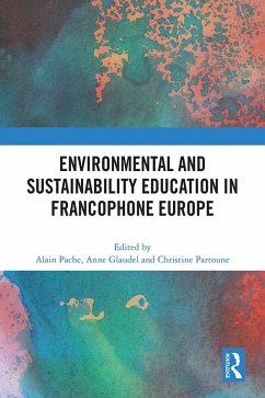 Cover Environmental and Sustainability Education in Francophone Europe (eBook, ePUB)
