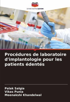 Cover Procédures de laboratoire d'implantologie pour les patients édentés