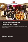 Qualité variable de l'emploi en Inde