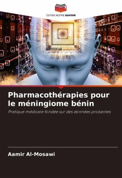 Cover Pharmacothérapies pour le méningiome bénin