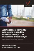 Zast¿pienie cementu popio¿em z osadów makulaturowych w materiale betonowym