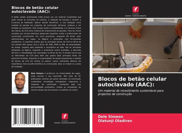 Blocos de betão celular autoclavado (AAC): Blocos de betão celular autoclavado (AAC):