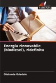 Energia rinnovabile (biodiesel), ridefinita Energia rinnovabile (biodiesel), ridefinita