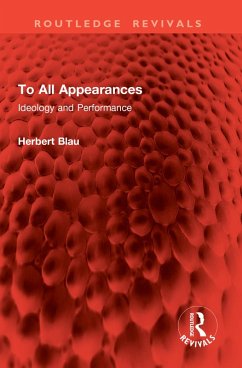 To All Appearances (eBook, PDF) - Blau, Herbert