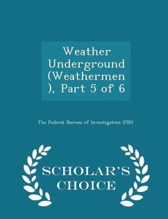 Cover Weather Underground (Weathermen), Part 5 of 6 - Scholar's Choice Edition