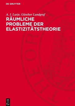 Cover Räumliche Probleme der Elastizitätstheorie