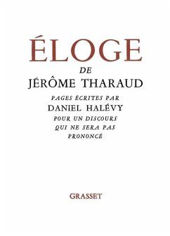 Cover Éloge de J. Tharaud