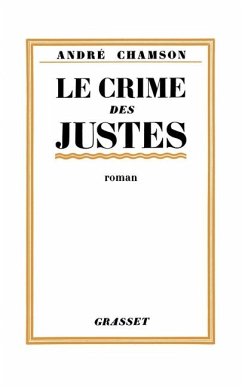 Cover Le crime des justes