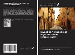 Investigar el apego al lugar en zonas residenciales Cover Investigar el apego al lugar en zonas residenciales
