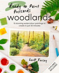Cover Ready to Paint Postcards: Woodlands