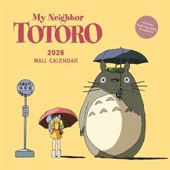 Cover Studio Ghibli My Neighbor Totoro 2026 Wall Calendar