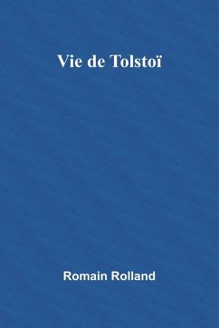 Cover Vie de Tolstoï