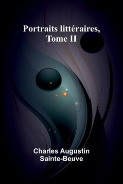 Cover Portraits littéraires, Tome II