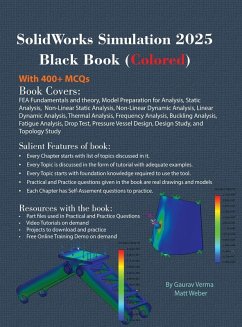 Cover SolidWorks Simulation 2025 Black Book