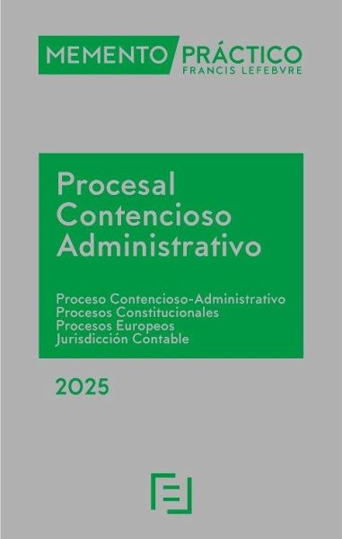 Memento Procesal Contencioso-Administrativo 2025