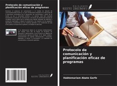 Protocolo de comunicación y planificación eficaz de programas - Gorfe, Habtemariam Abate