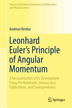 Cover Leonhard Euler's Principle of Angular Momentum Volume 1: Study