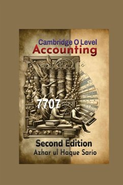 Cambridge O Level Accounting 7707 - Sario, Azhar Ul Haque